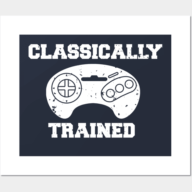 Retro Gamer - Classically Trained Wall Art by Issho Ni